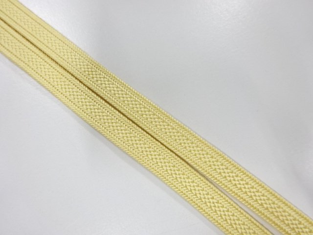  アンティーク　正絹　帯留め用　手組三分紐